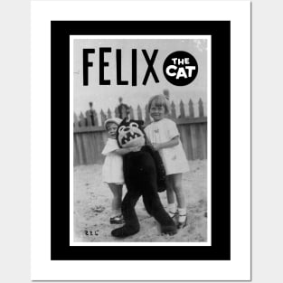 Felix the Creepy Cat Posters and Art